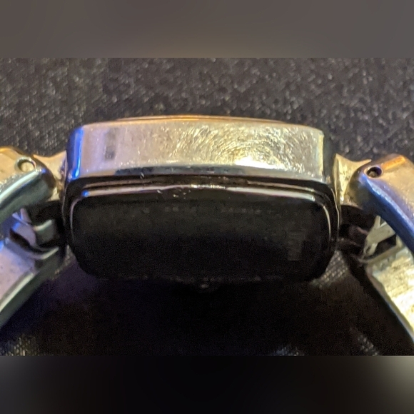 Vintage Fossil Women's Geometric Quartz Watch Stainless Steel Needs Battery - Picture 10 of 11